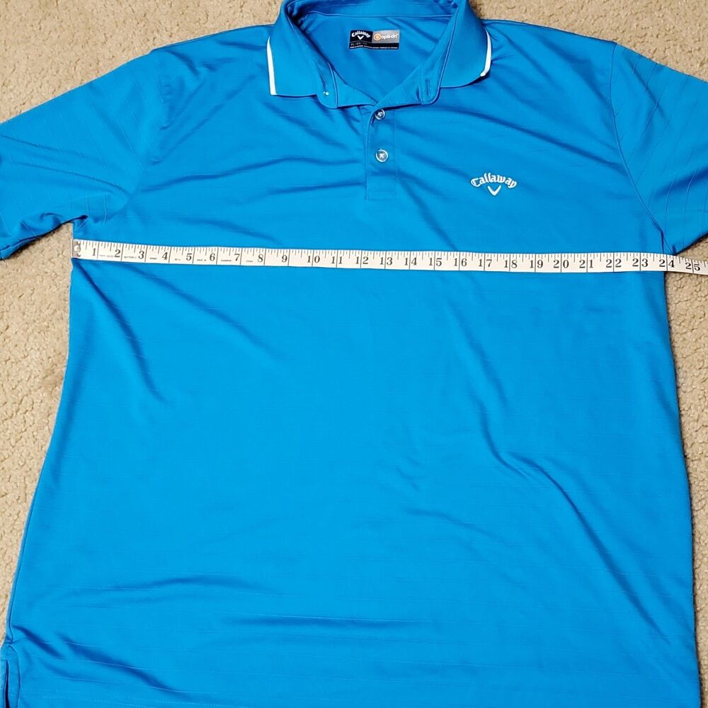 Callaway Men's Size XL Tournament Opti-Dri Golf Polo Shirt - Picture 6 of 7